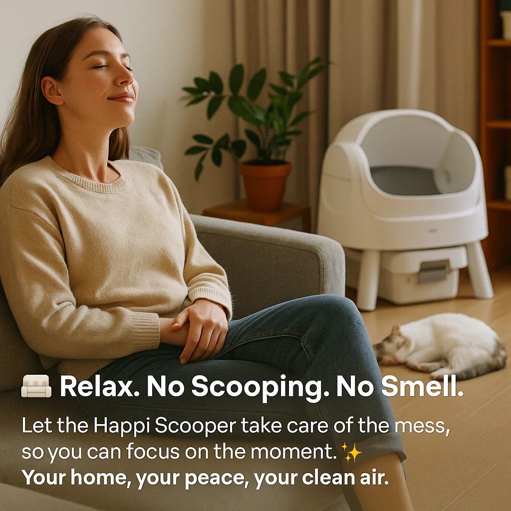 Darel – The Smart Self-Cleaning Litter Box